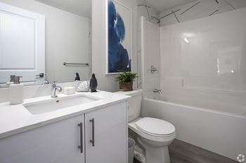 White bathroom